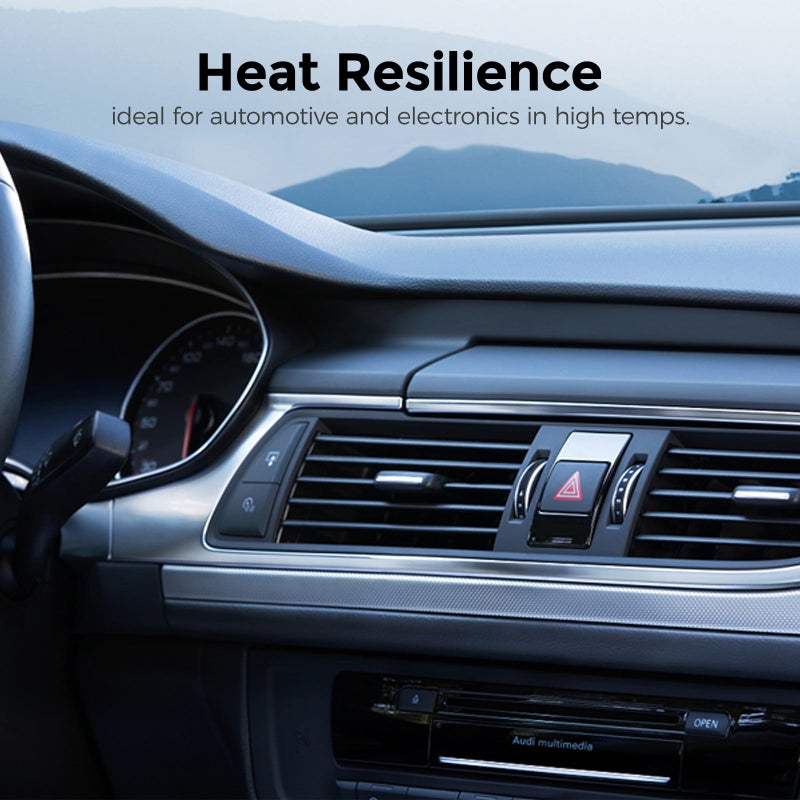 FLASHFORGE ABS Pro Filament 1.75mm Red, 3D Printer Filament 1kg (2.2lbs) Spool-Dimensional Accuracy +/- 0.02mm, Hot Deformation Below 90â„ƒ, Great for Printing Heat-Resistant Functional Parts - Image 3